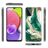 Edel designte Luxus Marmor Handyhülle für Samsung Galaxy A03s