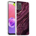 Edel designte Luxus Marmor Handyhülle für Samsung Galaxy A03s