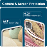 Edel designte Luxus Marmor Handyhülle für Samsung Galaxy A12 / M12