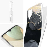 Edel designte Luxus Marmor Handyhülle für Samsung Galaxy A12 / M12