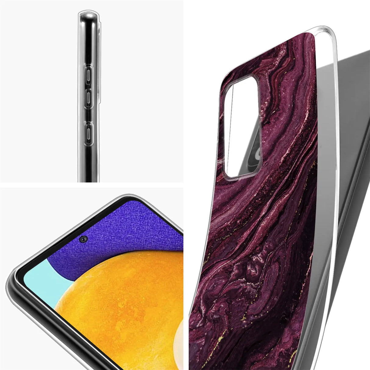 Edel designte Luxus Marmor Handyhülle für Samsung Galaxy A13 4G