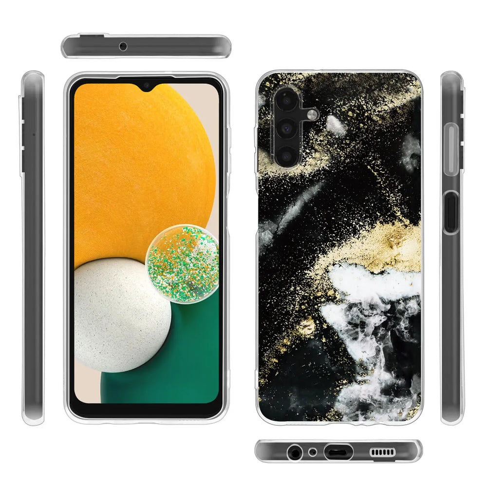 Edel designte Luxus Marmor Handyhülle für Samsung Galaxy A13 5G / A04s