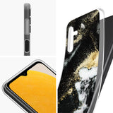 Edel designte Luxus Marmor Handyhülle für Samsung Galaxy A13 5G / A04s
