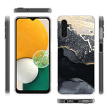Edel designte Luxus Marmor Handyhülle für Samsung Galaxy A13 5G / A04s