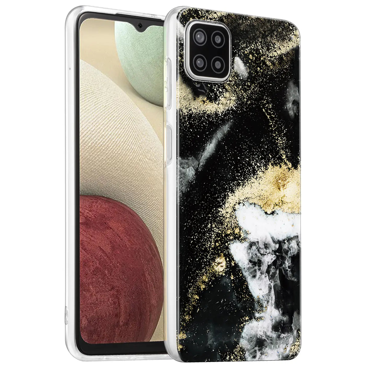 Edel designte Luxus Marmor Handyhülle für Samsung Galaxy A22 5G