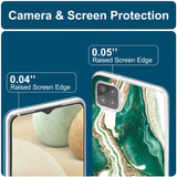 Edel designte Luxus Marmor Handyhülle für Samsung Galaxy A22 5G