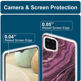 Edel designte Luxus Marmor Handyhülle für Samsung Galaxy A22 5G