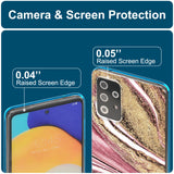 Edel designte Luxus Marmor Handyhülle für Samsung Galaxy A52 / A52 5G / A52S 5G