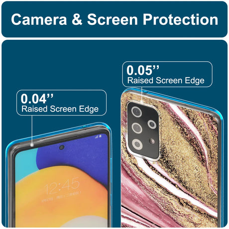 Edel designte Luxus Marmor Handyhülle für Samsung Galaxy A52 / A52 5G / A52S 5G
