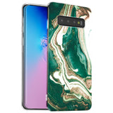 Edel designte Luxus Marmor Handyhülle für Samsung Galaxy S10