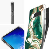 Edel designte Luxus Marmor Handyhülle für Samsung Galaxy S10