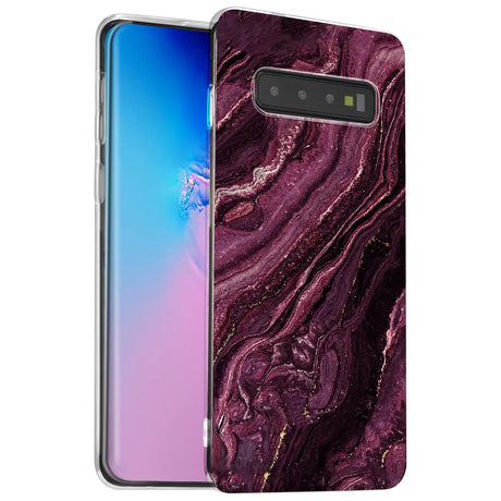 Edel designte Luxus Marmor Handyhülle für Samsung Galaxy S10