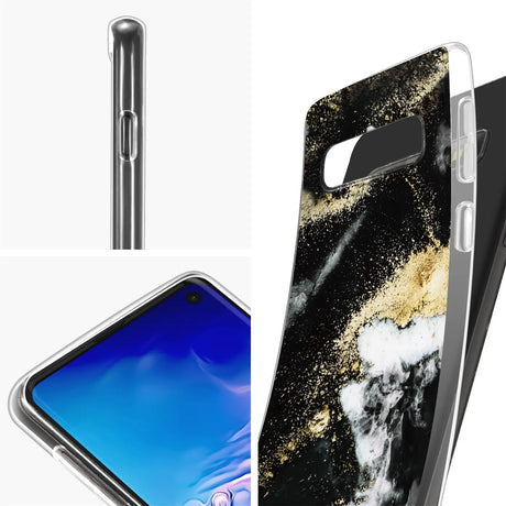 Edel designte Luxus Marmor Handyhülle für Samsung Galaxy S10 Plus