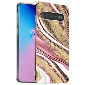 Edel designte Luxus Marmor Handyhülle für Samsung Galaxy S10 Plus