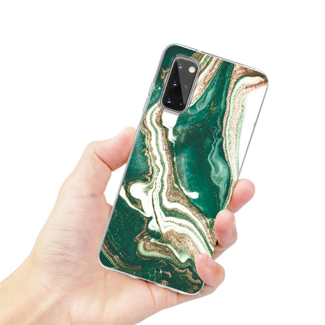 Edel designte Luxus Marmor Handyhülle für Samsung Galaxy S20