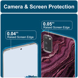 Edel designte Luxus Marmor Handyhülle für Samsung Galaxy S20 Plus