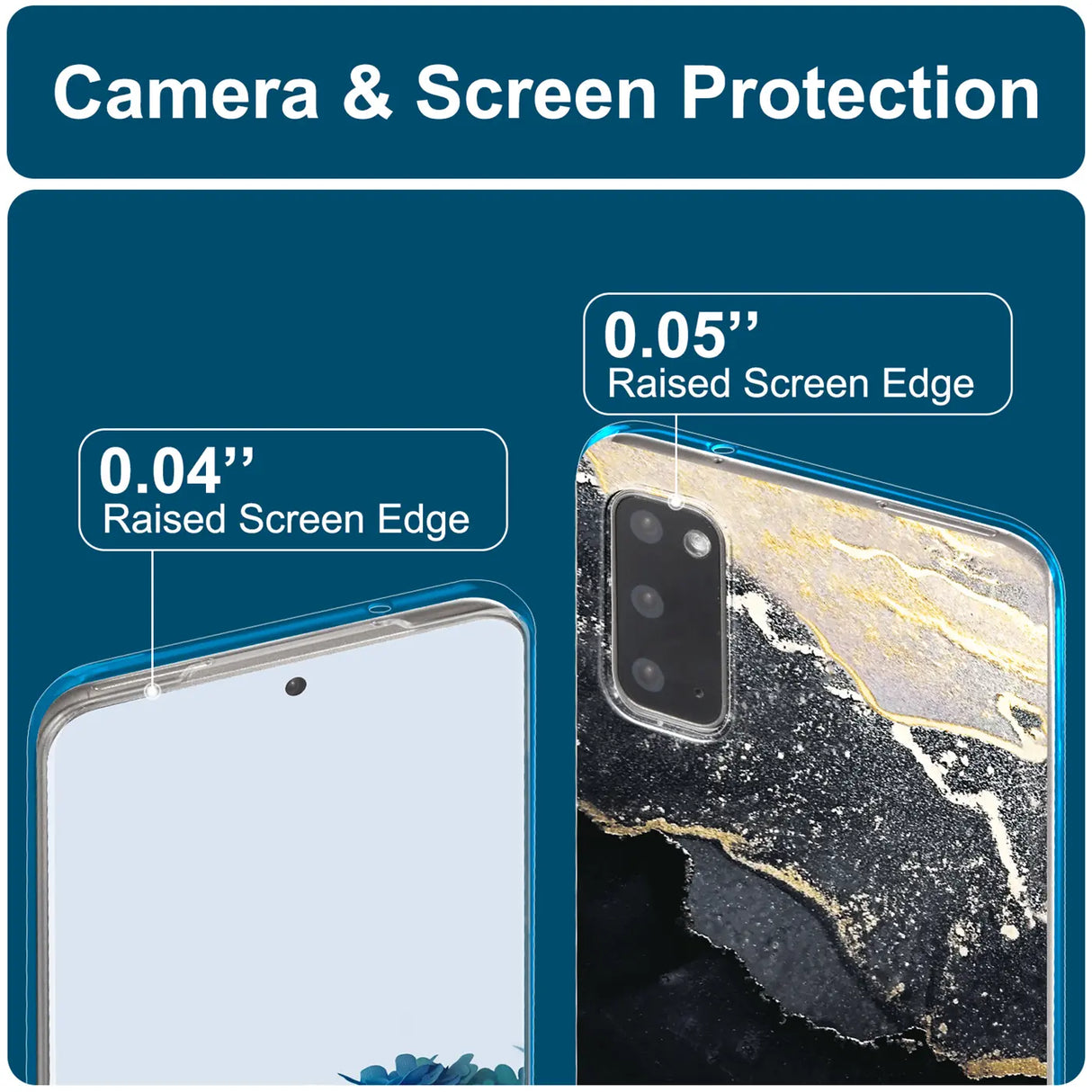 Edel designte Luxus Marmor Handyhülle für Samsung Galaxy S20 Plus