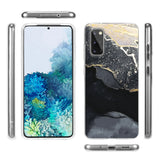 Edel designte Luxus Marmor Handyhülle für Samsung Galaxy S20 Plus