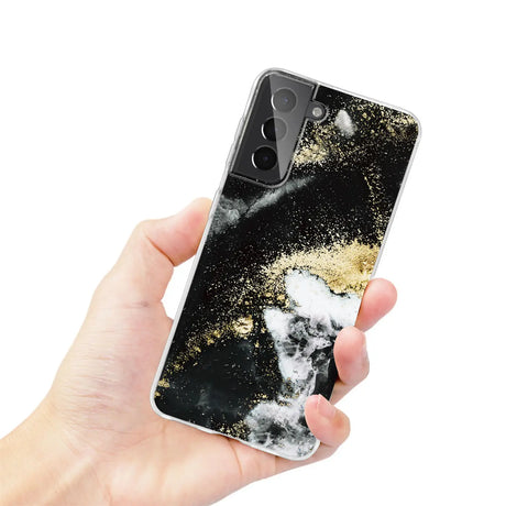Edel designte Luxus Marmor Handyhülle für Samsung Galaxy S21