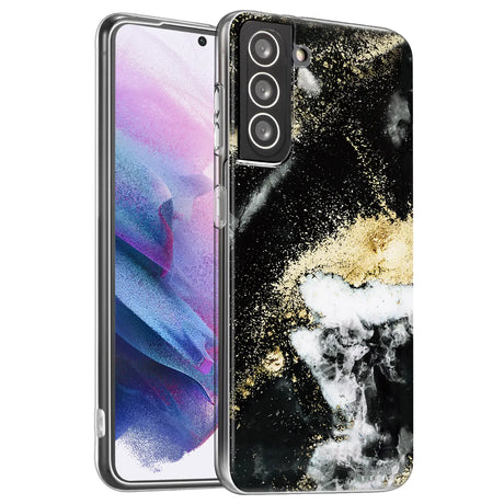 Edel designte Luxus Marmor Handyhülle für Samsung Galaxy S21 Plus