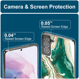 Edel designte Luxus Marmor Handyhülle für Samsung Galaxy S21 Plus
