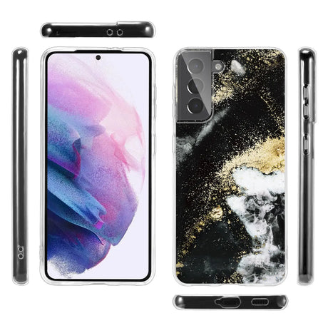 Edel designte Luxus Marmor Handyhülle für Samsung Galaxy S22 Plus