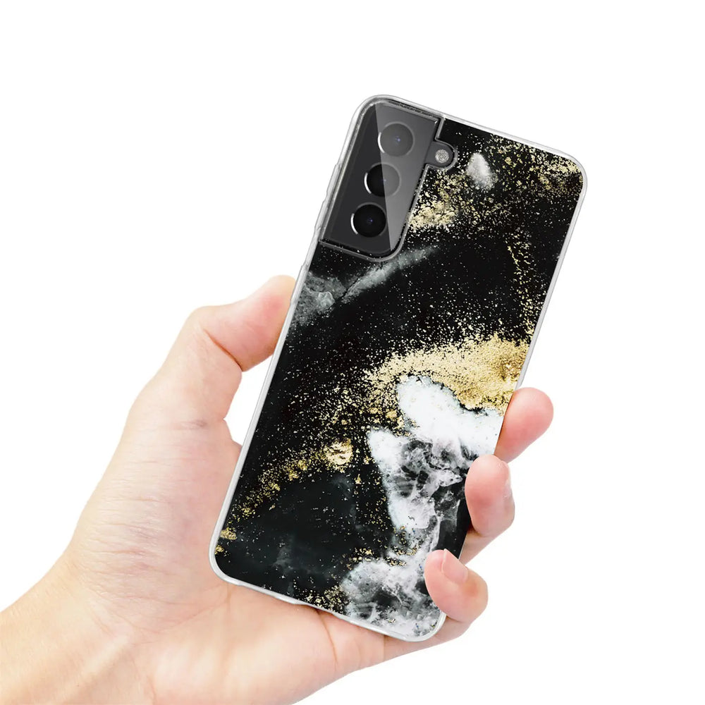 Edel designte Luxus Marmor Handyhülle für Samsung Galaxy S22 Plus