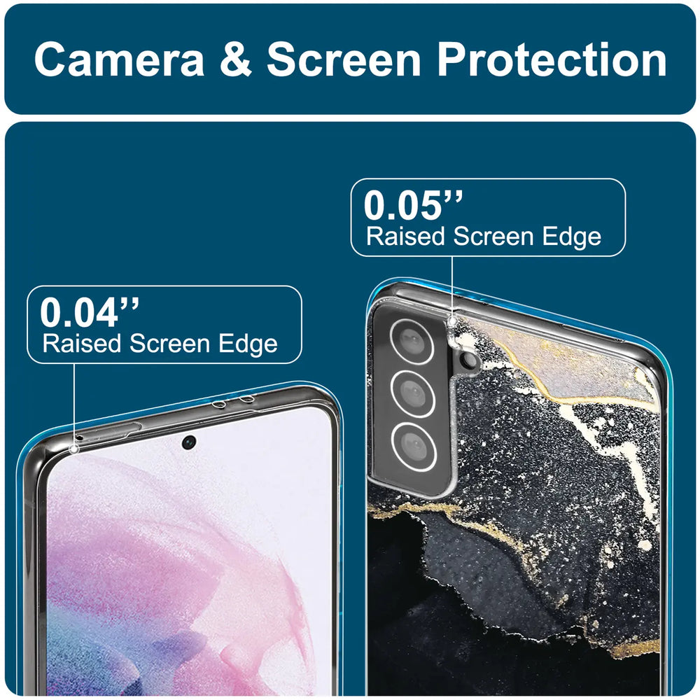 Edel designte Luxus Marmor Handyhülle für Samsung Galaxy S22 Plus