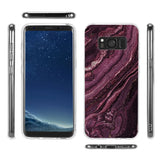 Edel designte Luxus Marmor Handyhülle für Samsung Galaxy S8