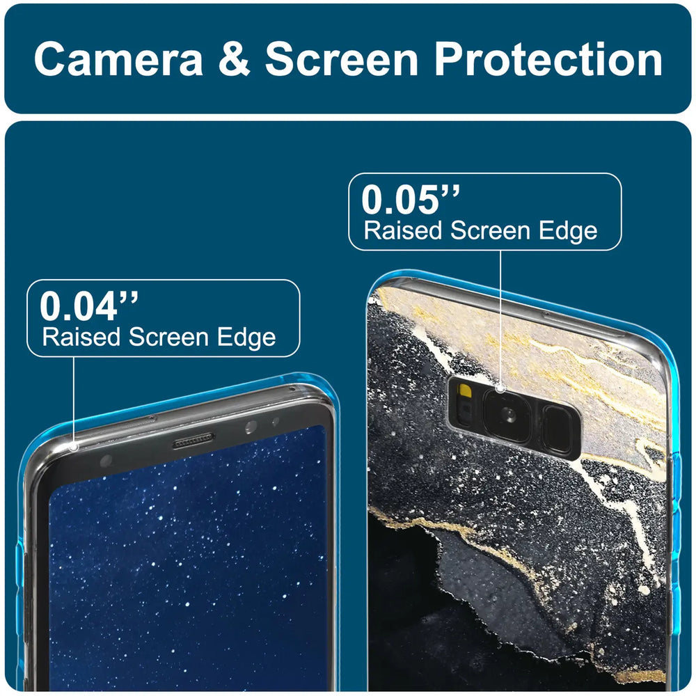 Edel designte Luxus Marmor Handyhülle für Samsung Galaxy S8 Plus