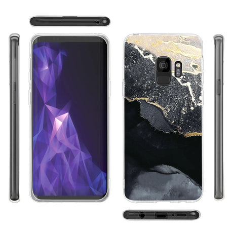 Edel designte Luxus Marmor Handyhülle für Samsung Galaxy S9