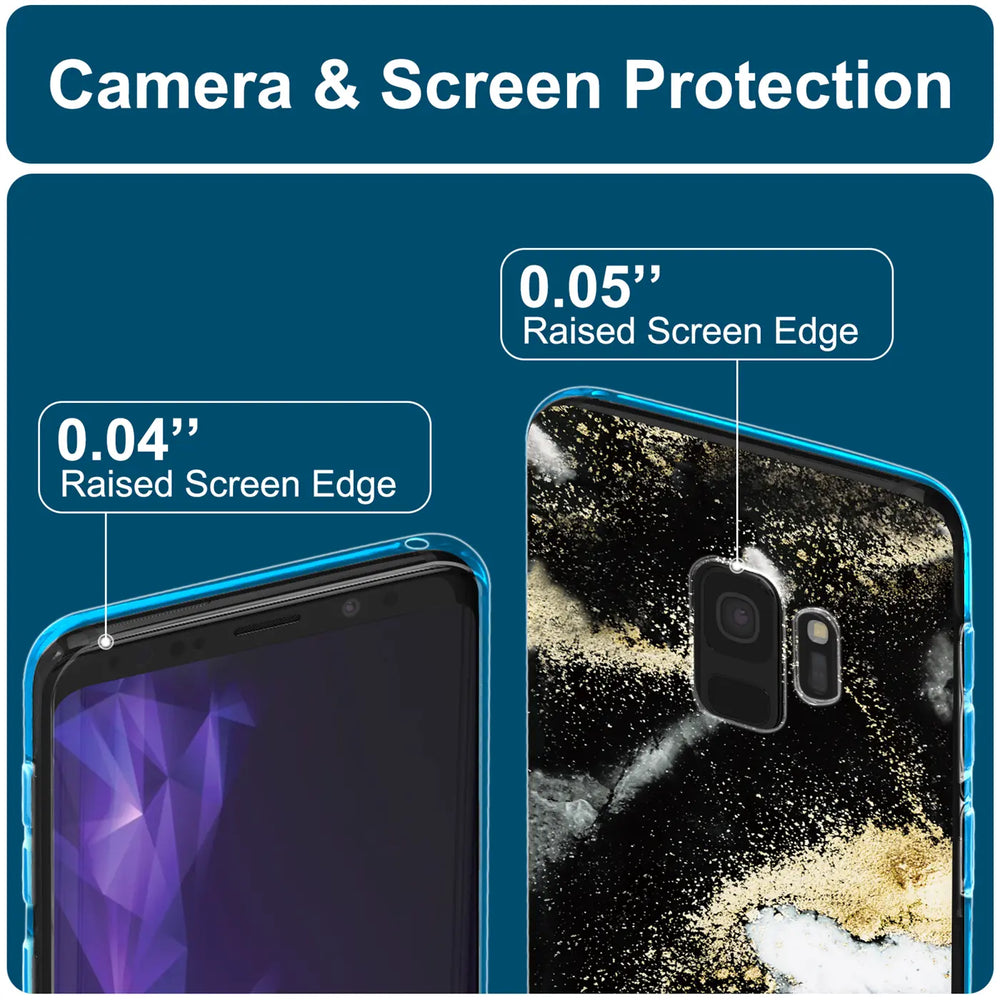 Edel designte Luxus Marmor Handyhülle für Samsung Galaxy S9 Plus