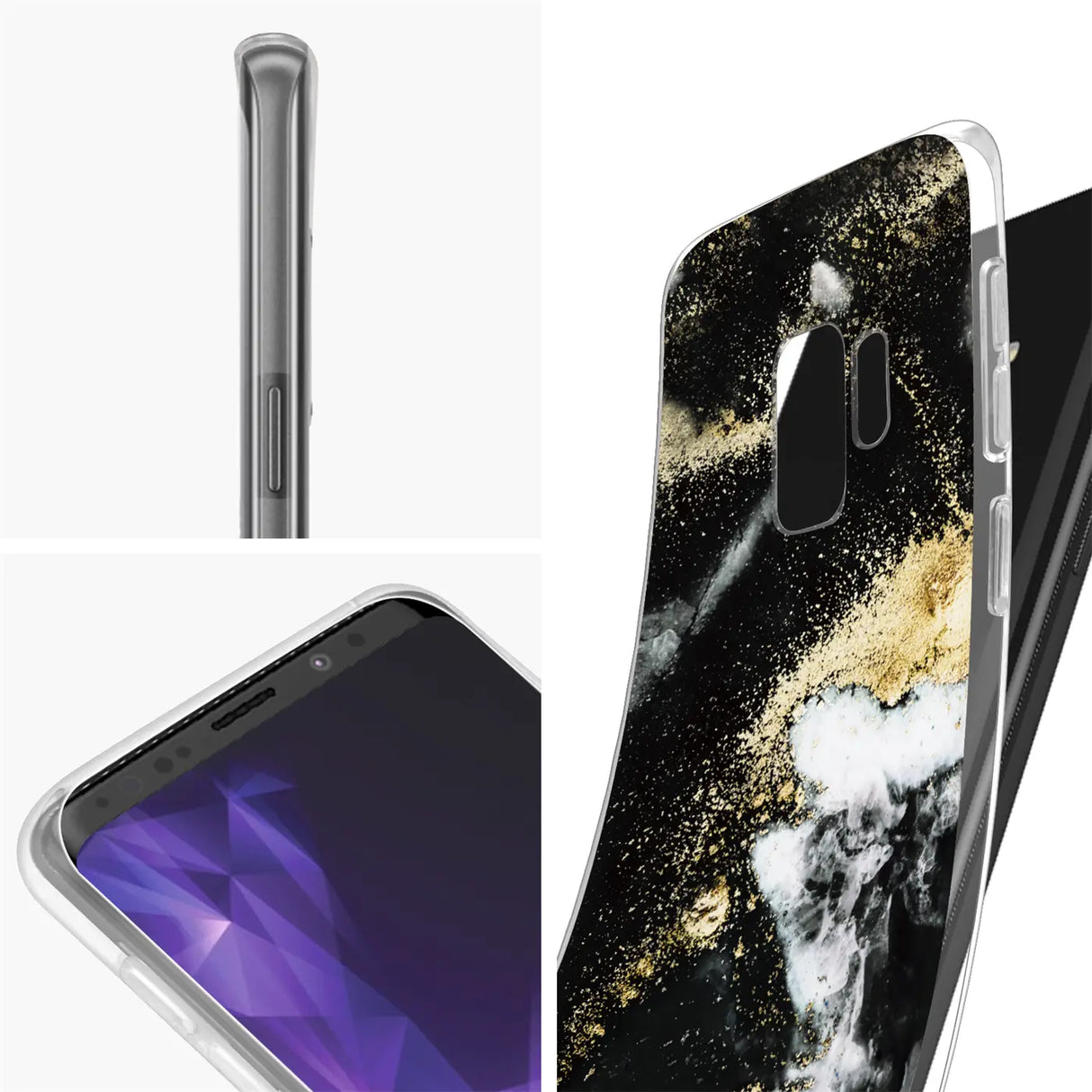 Edel designte Luxus Marmor Handyhülle für Samsung Galaxy S9 Plus
