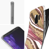 Edel designte Luxus Marmor Handyhülle für Samsung Galaxy S9 Plus
