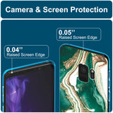 Edel designte Luxus Marmor Handyhülle für Samsung Galaxy S9 Plus