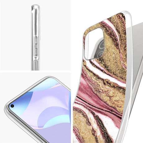 Edel designte Luxus Marmor Handyhülle für Xiaomi Mi 11 Lite 4G/5G