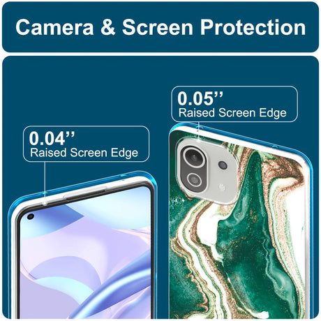 Edel designte Luxus Marmor Handyhülle für Xiaomi Mi 11 Lite 4G/5G