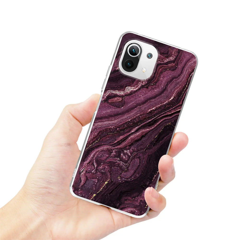 Edel designte Luxus Marmor Handyhülle für Xiaomi Mi 11 Lite 4G/5G