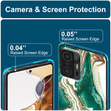 Edel designte Luxus Marmor Handyhülle für Xiaomi Mi 11T / Mi 11T Pro