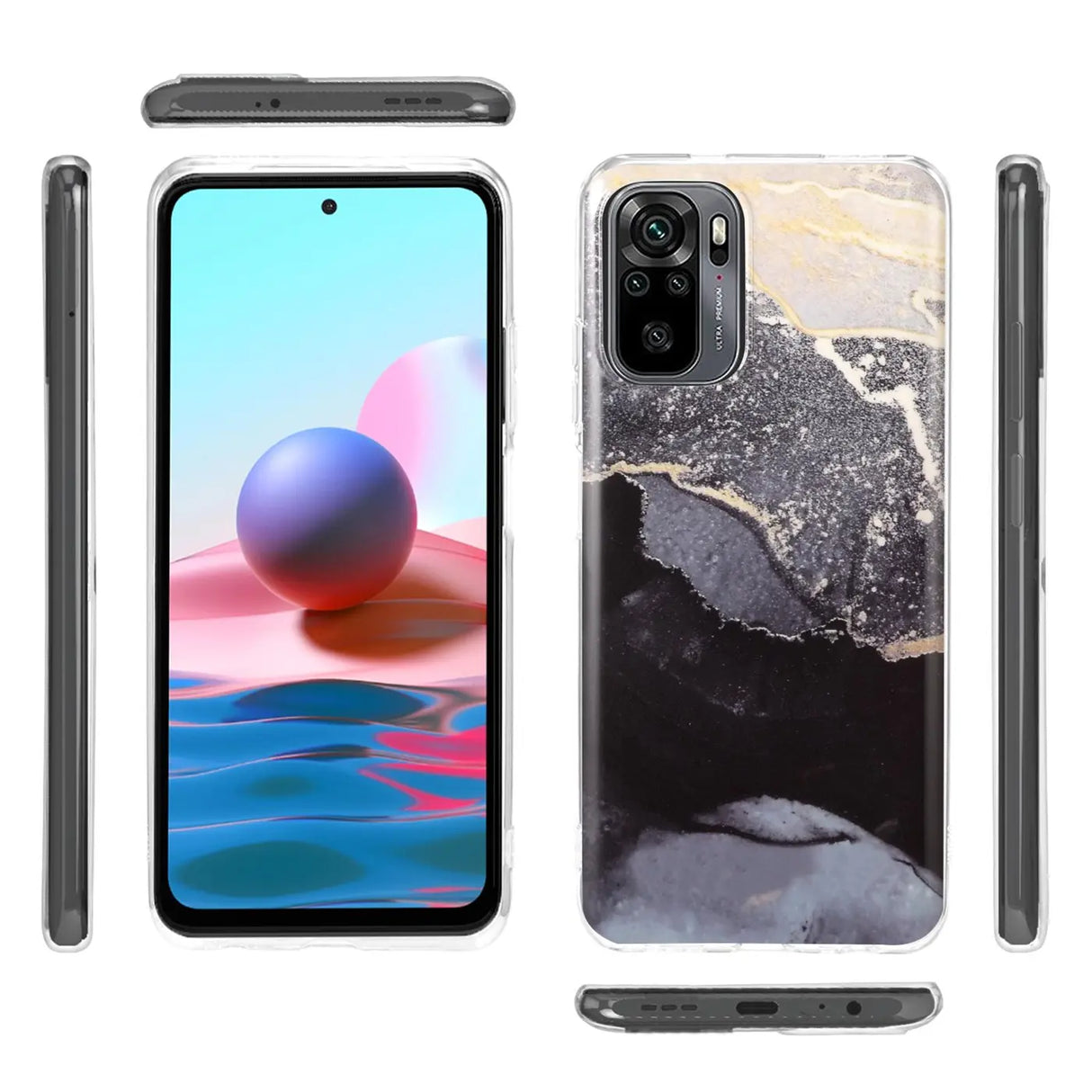 Edel designte Luxus Marmor Handyhülle für Xiaomi 12 Pro