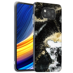Edel designte Luxus Marmor Handyhülle für Xiaomi Poco X3 Pro