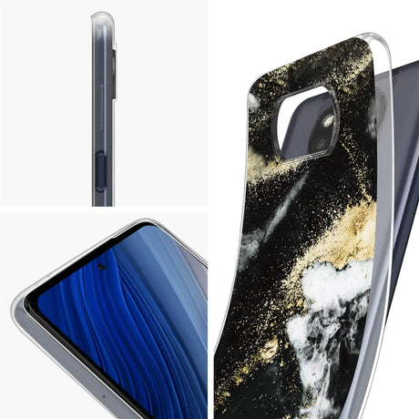 Edel designte Luxus Marmor Handyhülle für Xiaomi Poco X3 Pro