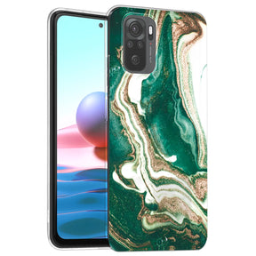Edel designte Luxus Marmor Handyhülle für Xiaomi Redmi Note 10 / 10S