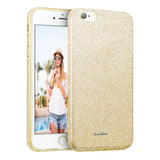 Glitzer Handyhülle aus TPU für iPhone 6s Plus / 6 Plus in Gold
