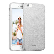 Glitzer Handyhülle aus TPU für iPhone 6s Plus / 6 Plus in Silber