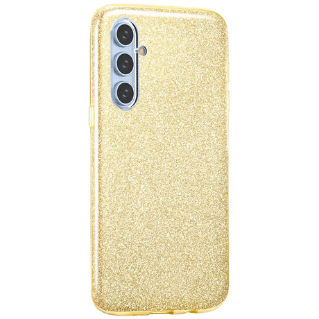 Glitzer Handyhülle aus TPU für Samsung Galaxy A14 4G / 5G in Gold