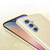 Glitzer Handyhülle aus TPU für Samsung Galaxy A14 4G / 5G in Gold