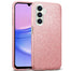 Glitzer Handyhülle aus TPU für Samsung Galaxy A15 4G/5G in Rosegold