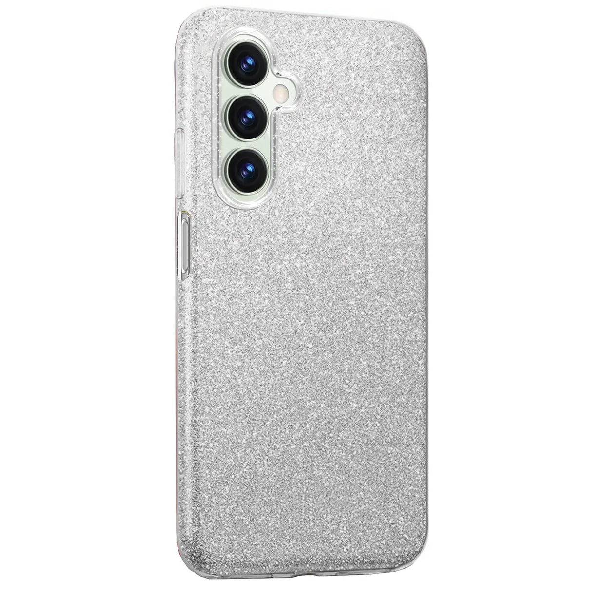 Glitzer Handyhülle aus TPU für Samsung Galaxy A15 4G/5G in Silber