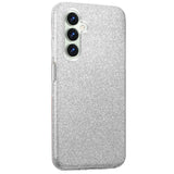 Glitzer Handyhülle aus TPU für Samsung Galaxy A15 4G/5G in Silber